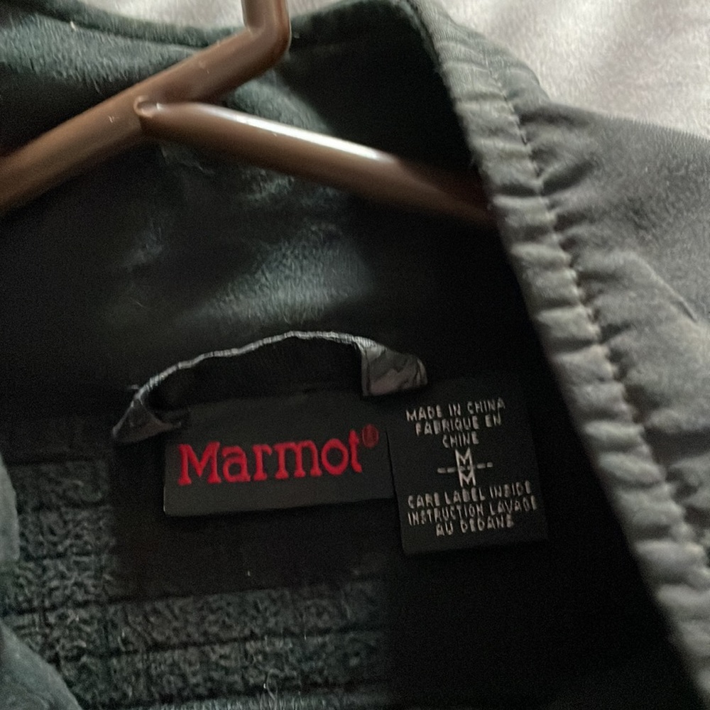 Marmot Black Soft Shell Jacket M - image 3